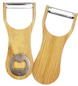 Combo Bamboo Peeler & Bottle Opener