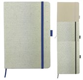Cotton Covered A5 Notebook