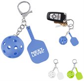 Crosscourt Pickleball Keychain