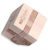 Cube Shaped Wooden Puzzle