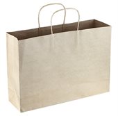 D1C Medium Wide Eco Shopper With Twisted Paper Handle