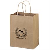 D1K Small Eco Shopper Paper Bags With Handles