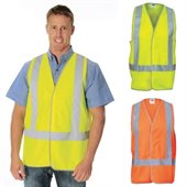 Day And Night Safety Vest with H Pattern Tape
