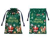 Delight Polyester Drawstring Gift Bag
