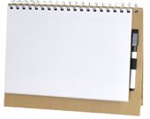 DeskMate Whiteboard Notebook
