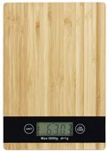 Digital Display Bamboo Kitchen Scale