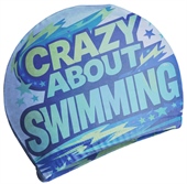 Digitally Printed Polyester Swimming Cap