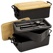Dual Compartment Expandable Lunch Box
