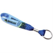 Eco Ocean Plastic Keyring Wristlet