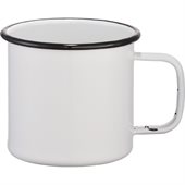 Enamel White Mug