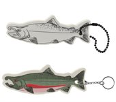 EVA Foam Salmon Shape Floating Keyring