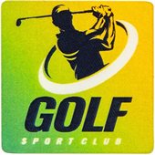 Falcon Square Acrylic Golf Ball Marker