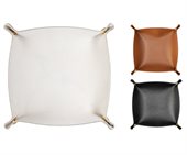 Faux Leather Accessory Tray