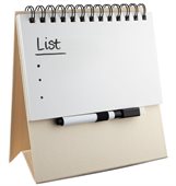 Flip-It A5 Desk Whiteboard