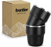 Frontier 2 x Stackable Stainless Steel Cups