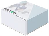 Full Colour 400 Sheet Memo Cube Note Pad