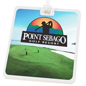 Full Colour Rectangle Golf Bag Tag