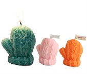 Glove Shaped Soy Wax Candle