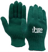 Green Knit Gloves
