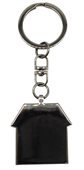 Gunmetal Abode Keyring