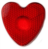 Heart Flashing Safety Light
