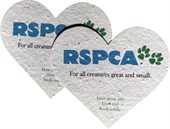 Heart Shaped Seed Paper