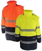 HiVis Waterproof Day Or Night Jacket