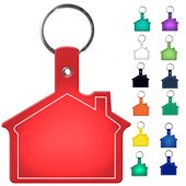 House Shaped Flexible Key Tag