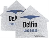 House Shaped Seed Paper