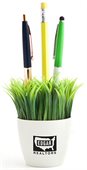 Imitation Grass Pen Stand
