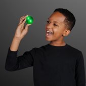 Impact Activated LED Green Bounce Ball