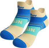 Jacquard Weave No Show Running Socks