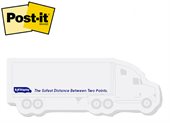 Jumbo Post-it® Semi-Trailer Shaped Notes