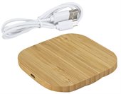Junko Square Bamboo Wireless Charger