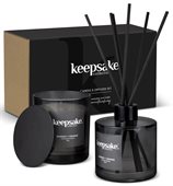 Keepsake Orange & Whiskey Scented Aroma Set