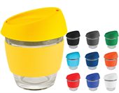 Koora 240ml Glass Carry Cup