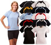 Ladies CoolDry Athletic Tee Shirt