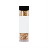 Large Gourmet Plastic Tube Packed With Cashews