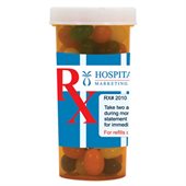 Large Pill Bottle Packed With Jelly Beans