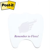 Large Post-it® Tooth Shaped Notes