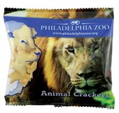 Large Wide Bag Packed With Animal Crackers