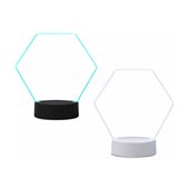 Light-Up Small Hexagon Shaped Award