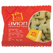 Medium Wide Bag Packed With Animal Crackers