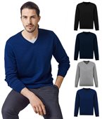 Mens Wool And Acrylic Jumper