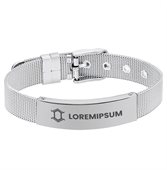 Mesh Metal Bracelet With Needle Buckle