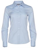 Metro Ladies Pinpoint Oxford Long Sleeve Shirt