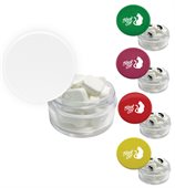 Mini Twist Container Packed With Custom Printed Mints