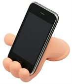 Mobile Phone Holder Hand Stress Shape
