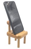 Mobile Phone Wooden Chair Stand