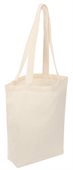 Natural Gusseted Hemp Tote Bag